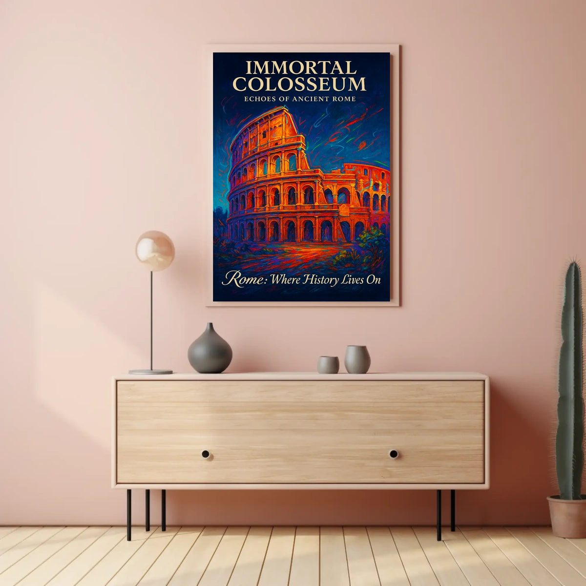 Immortal Colosseum Poster