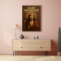 Mary Magdalene Devoted Disciple of Jesus Poster