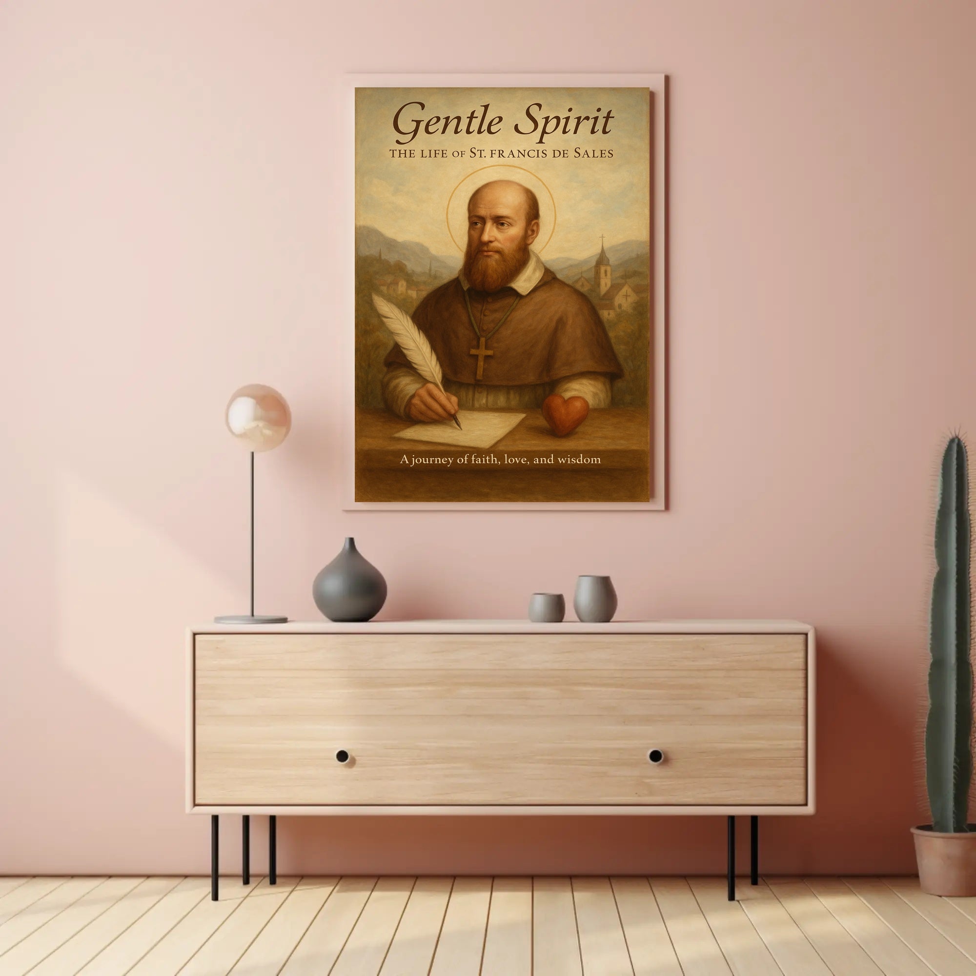 Gentle Spirit: St. Francis de Sales Heritage Poster