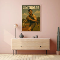 Jim Thorpe Athletic Legend Poster