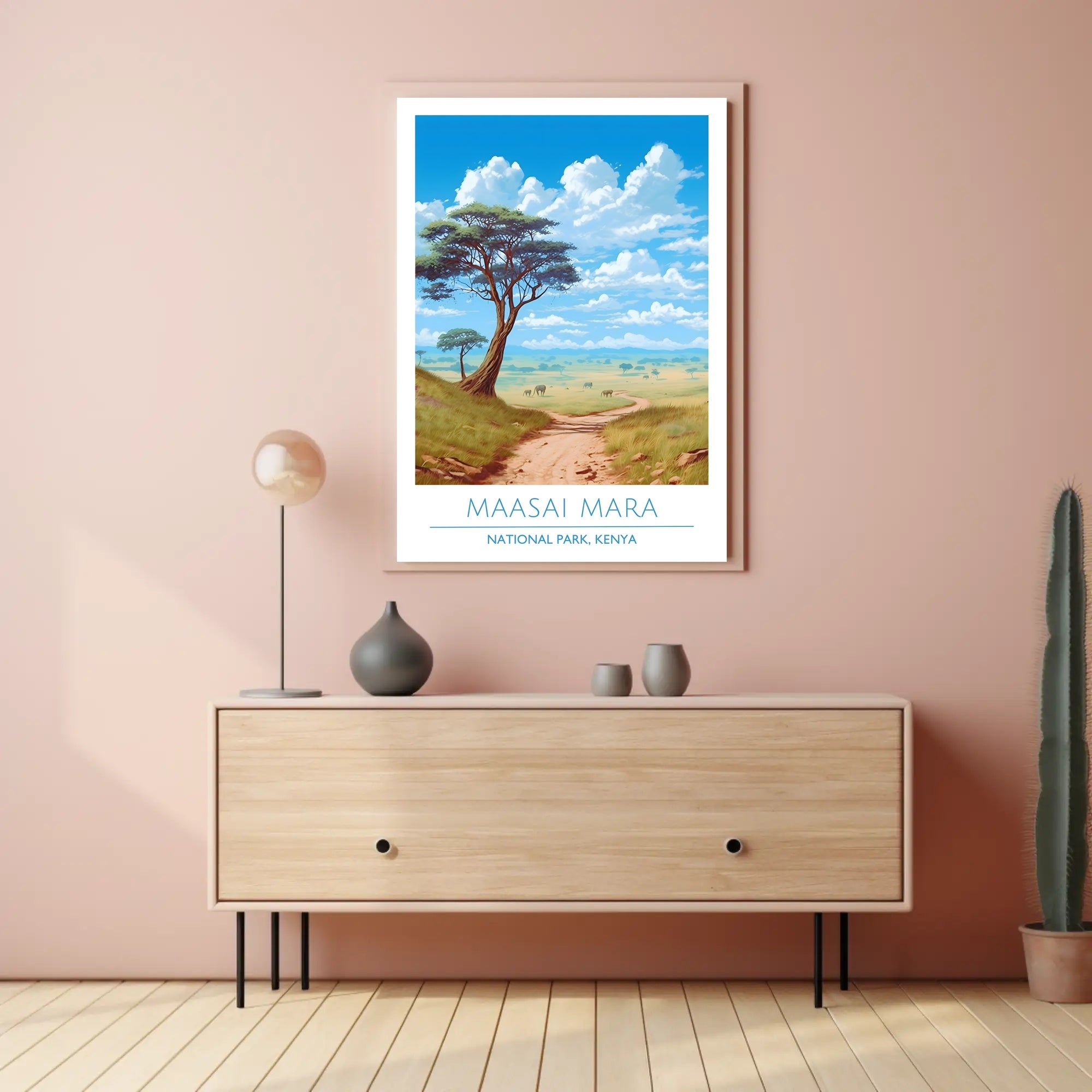 Maasai Mara National Park Poster
