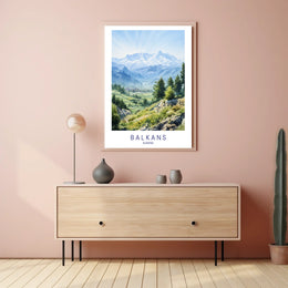 Balkans Albania Poster