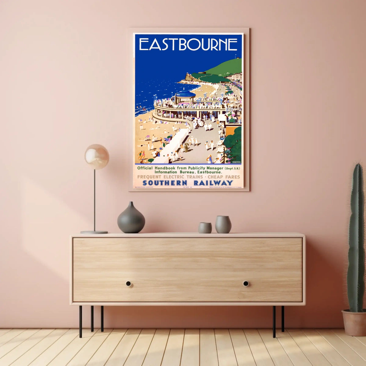 Eastbourne Southern Railway Promotion Poster