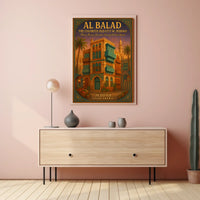 Al Balad The Colorful Old City Of Poster