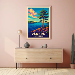 Vänern, Sweden Poster