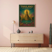 Thailand Land Of The Free Poster