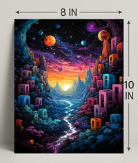 Cosmic Dreamscape Poster PosterGoat