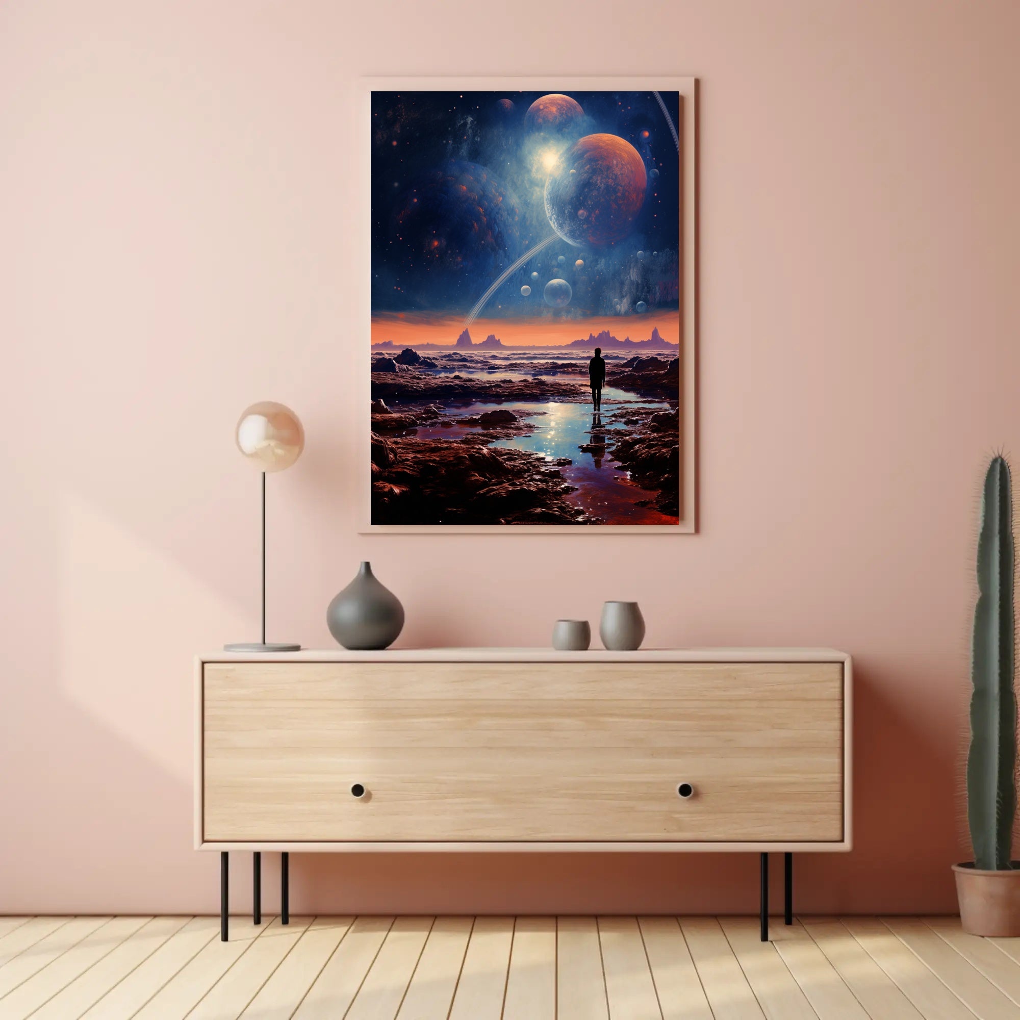 Cosmic Wanderer Poster PosterGoat