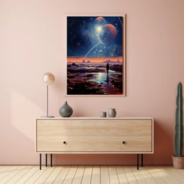 Cosmic Wanderer Poster PosterGoat