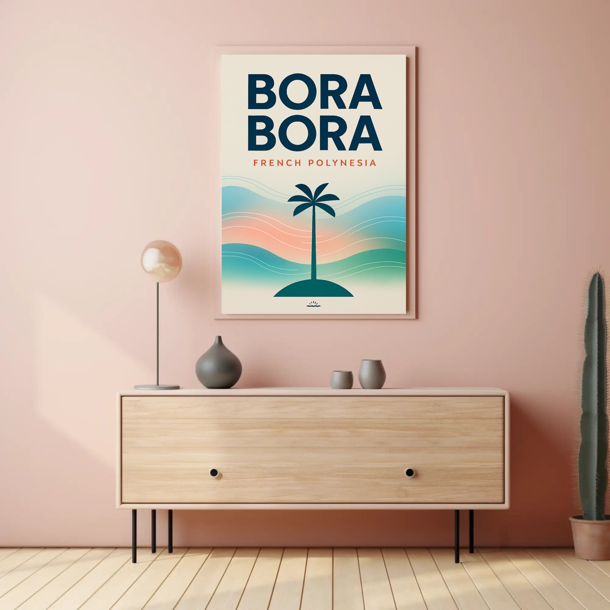 Bora Bora French Polynesia Poster PosterGoat