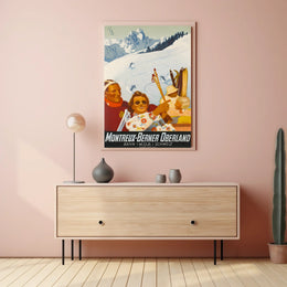 Montreux-Berner Oberland Ski Adventure Poster