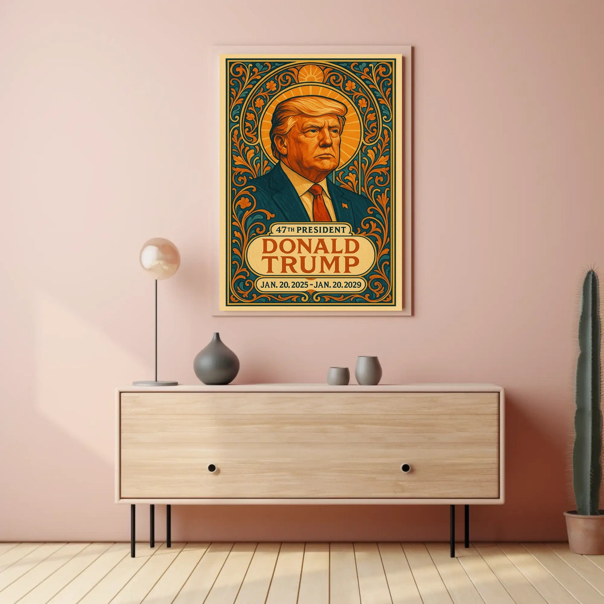 Donald Trump Regal Guardian of Tradition Poster