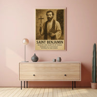 Saint Benjamin Deacon And Martyr Of Poster