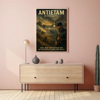 Antietam Civil War Battlefield Poster