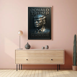 Trump Legacy Relief Patriotic Cinematic Poster
