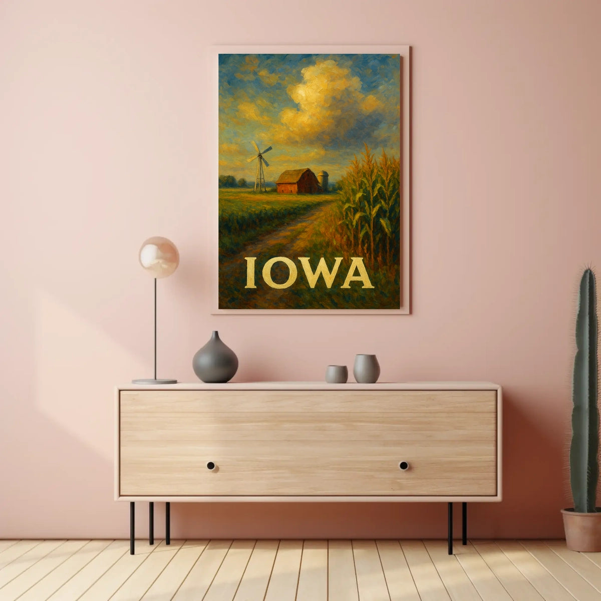 Iowa Landscape Poster