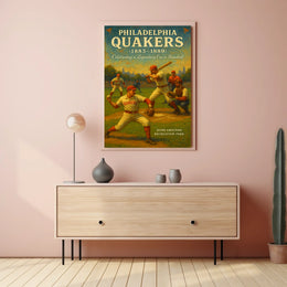 Philadelphia Quakers Celebrating A Poster