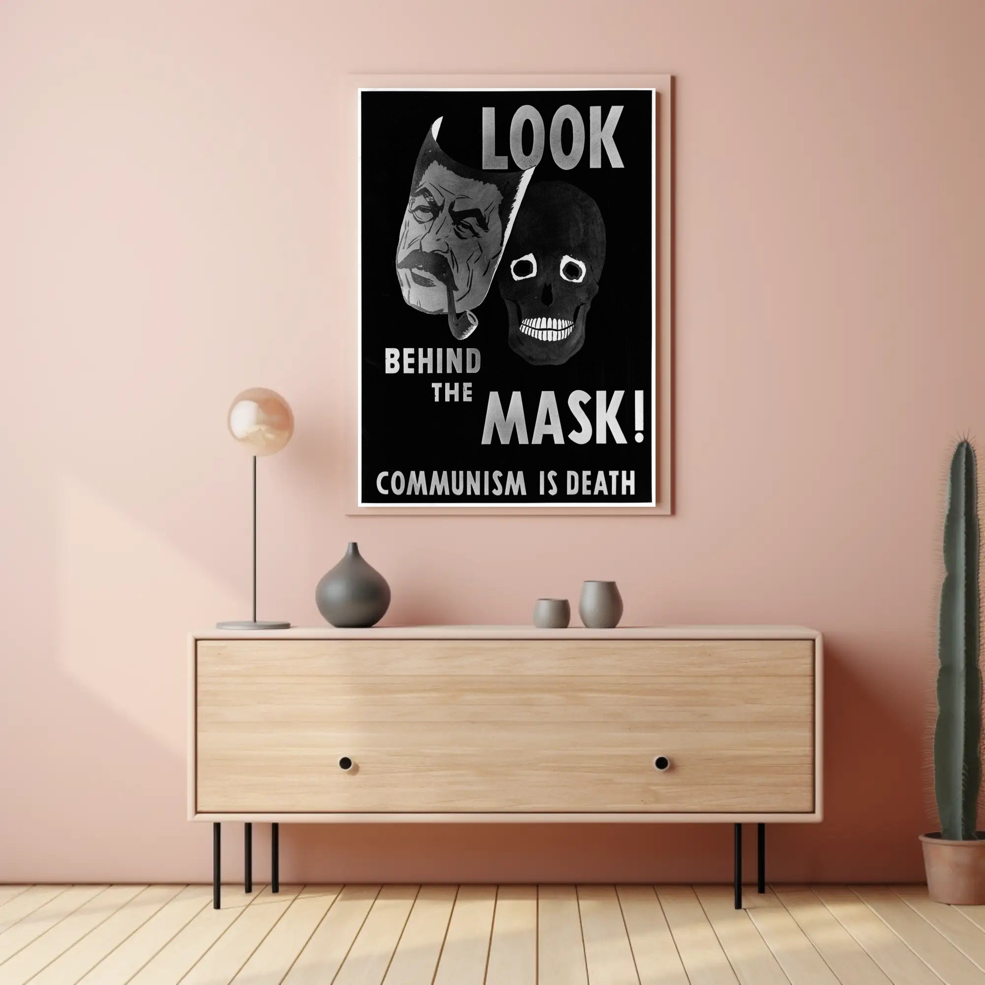 Anti-Communism Propaganda Poster PosterGoat