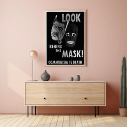 Anti-Communism Propaganda Poster PosterGoat