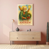 Saint Andrew Christmas Iconography Cultural or Heritage Poster
