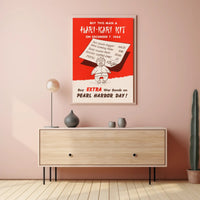 Pearl Harbor Day War Bonds Promotion Poster PosterGoat