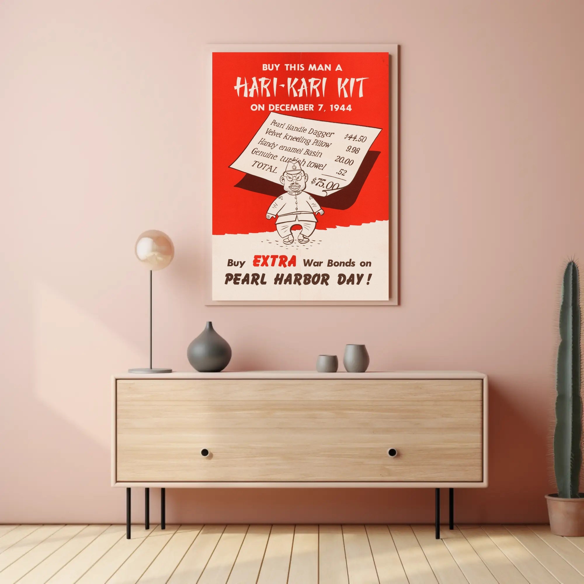 Pearl Harbor Day War Bonds Promotion Poster PosterGoat