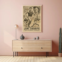 Jim Thorpe Legendary Athlete Jim Thorpe Poster