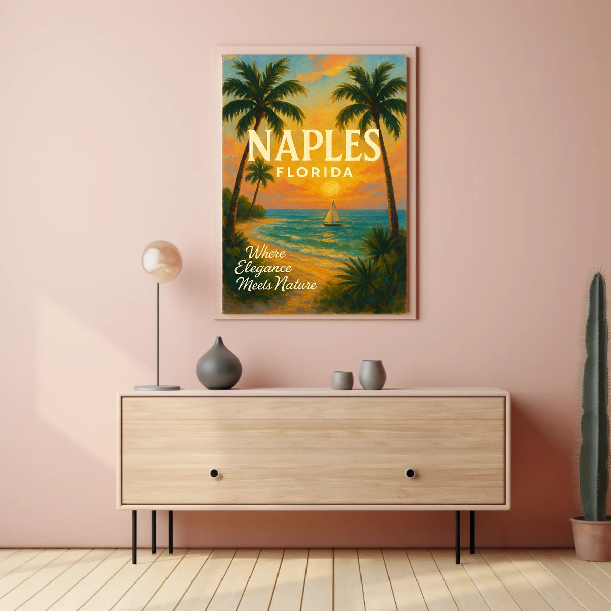 Naples, Florida Where Elegance Meets Nature Poster