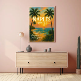 Naples, Florida Where Elegance Meets Nature Poster