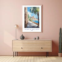 Scenic View of Palma de Mallorca Poster PosterGoat