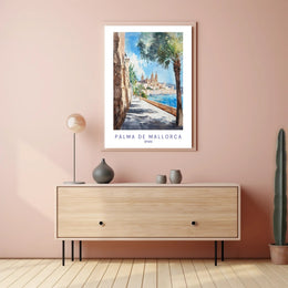Scenic View of Palma de Mallorca Poster PosterGoat