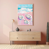 Oceanic Bliss Pastel Coastal Poster Wall Art