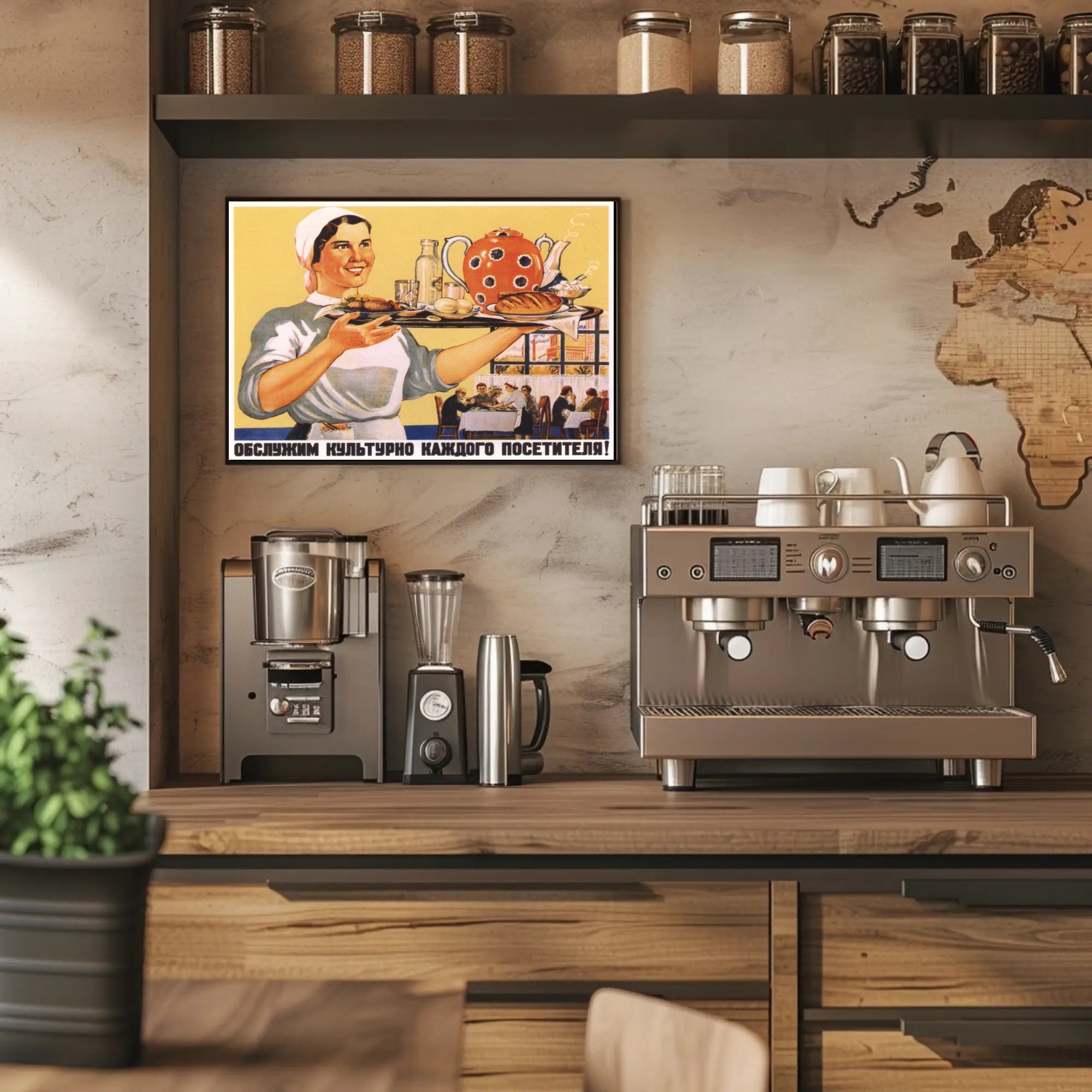 Welcoming Service for Every Visitor Poster