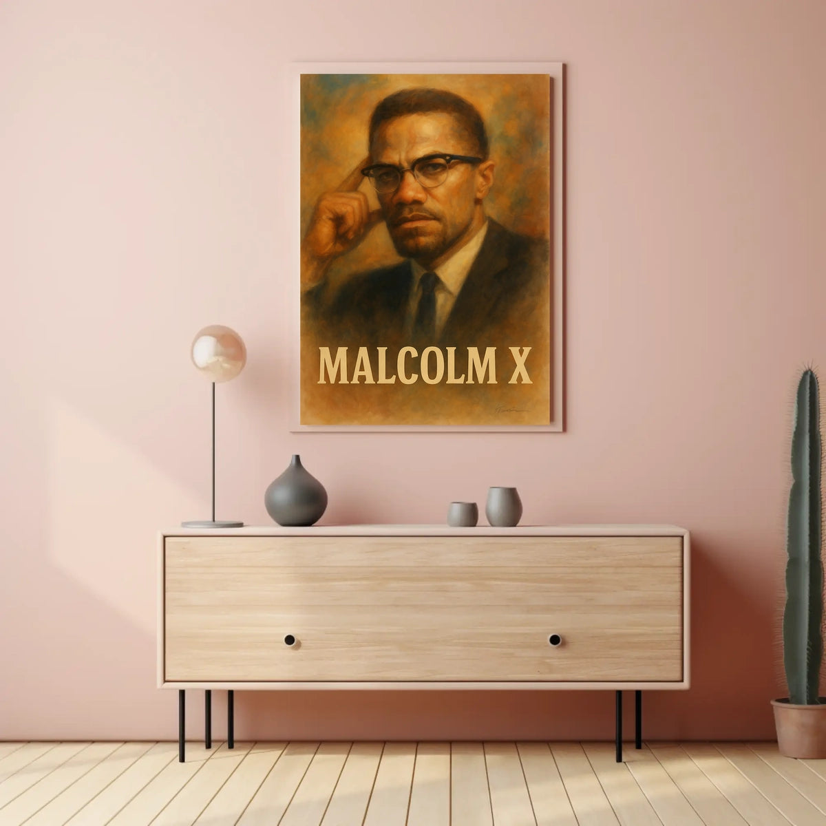 Malcolm X Poster