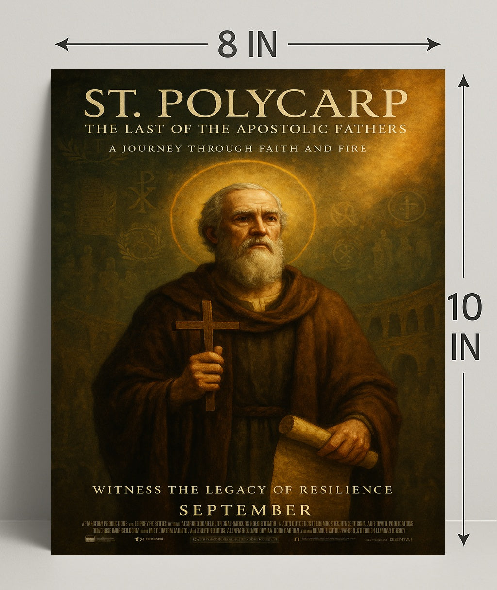 St. Polycarp The Last Of The Apostolic Poster