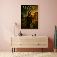 St. John the Baptist The Voice in the Wilderness Poster