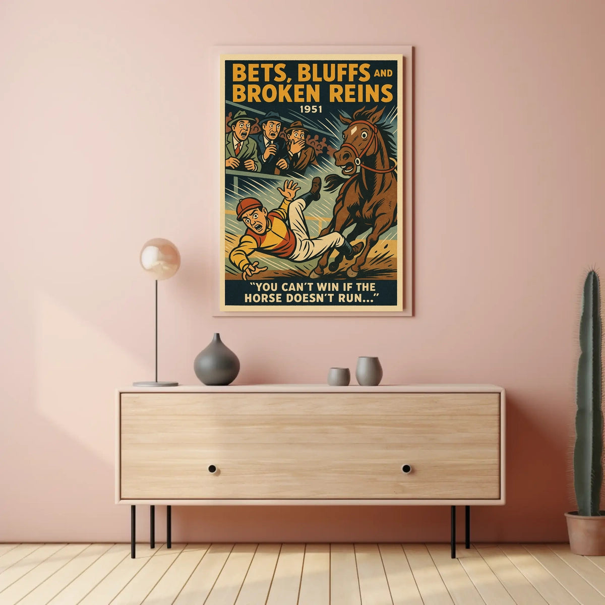 Bets, Bluffs, and Broken Reins Poster