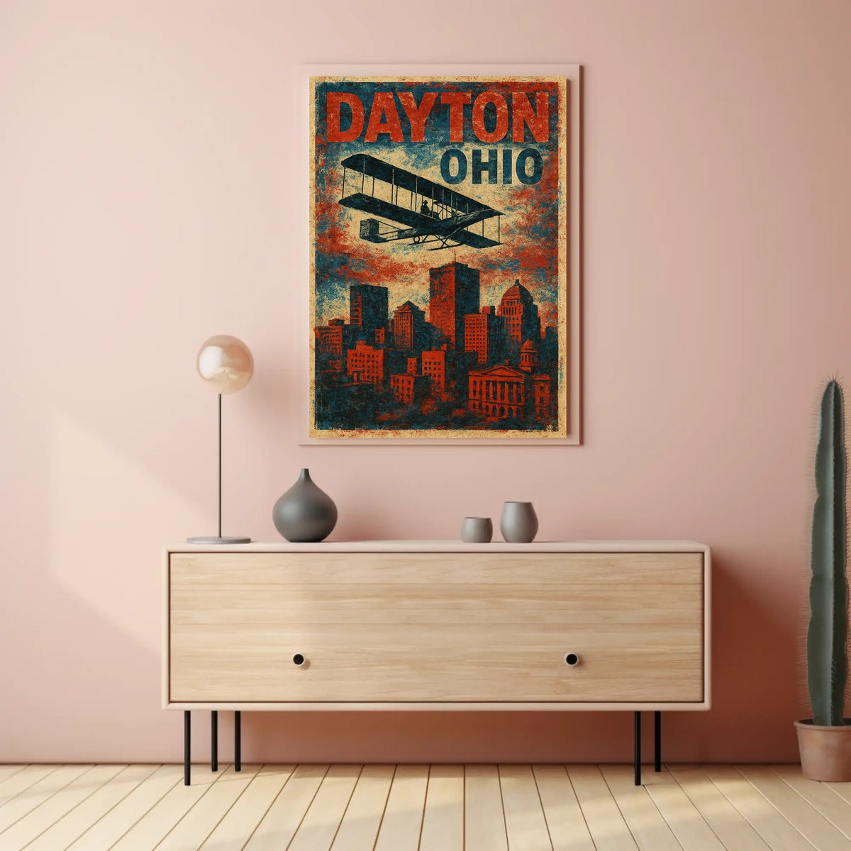 Dayton Vintage Aviation Collectors Poster