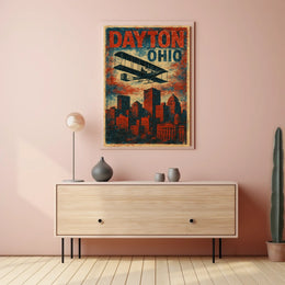 Dayton Vintage Aviation Collectors Poster