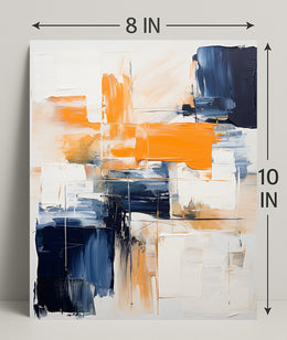 Abstract Color Harmony Abstract Poster