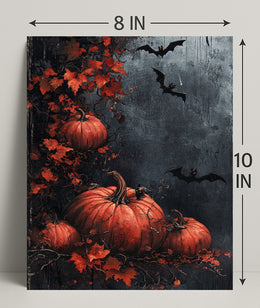 Autumn Nightfall Poster