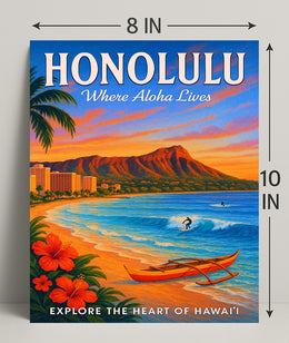 Explore the Heart of Hawai'i Poster PosterGoat