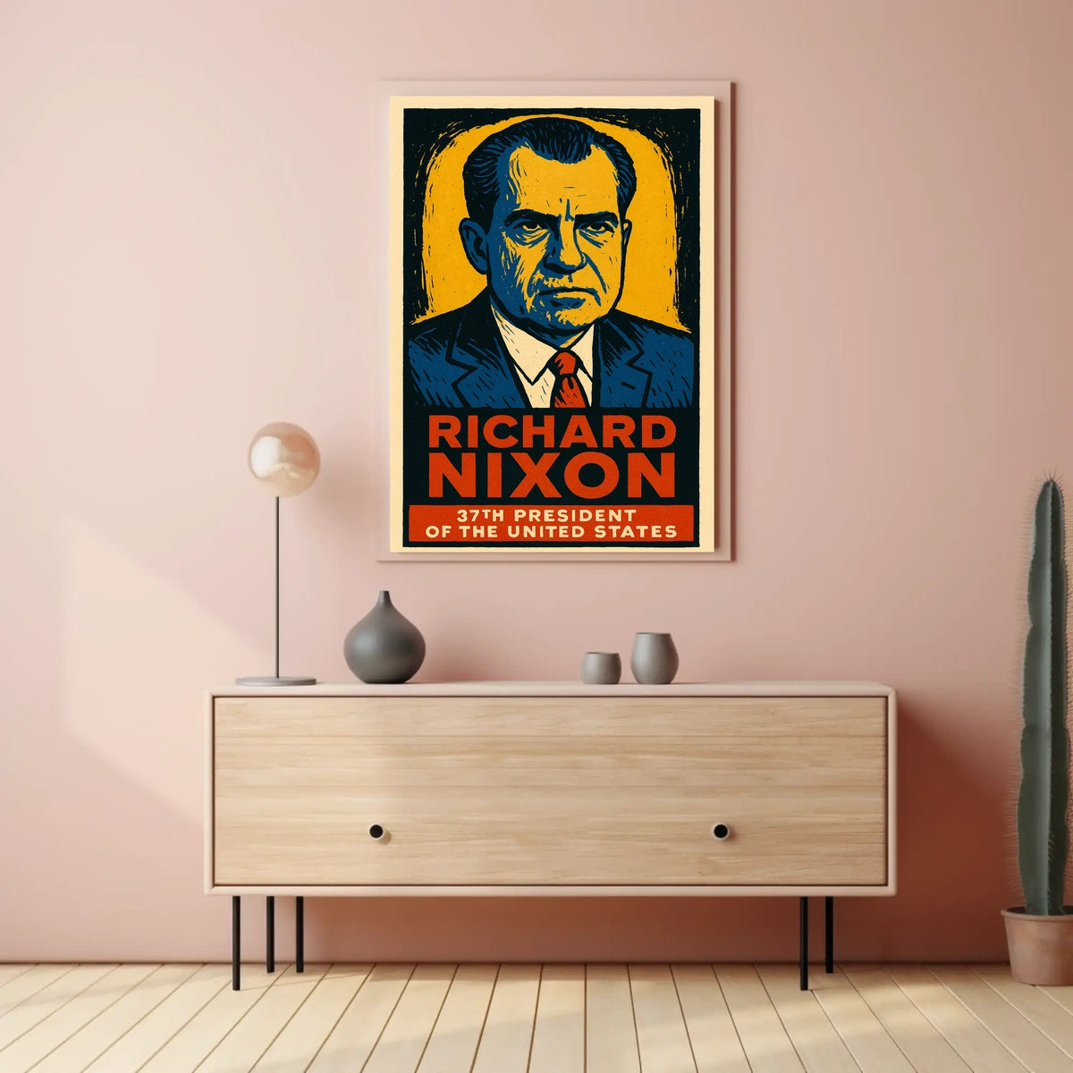 Richard Nixon 37Th President Poster