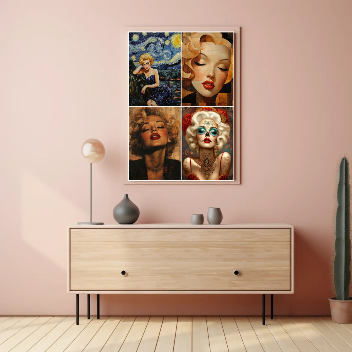 Iconic Elegance A Tribute In Art Poster