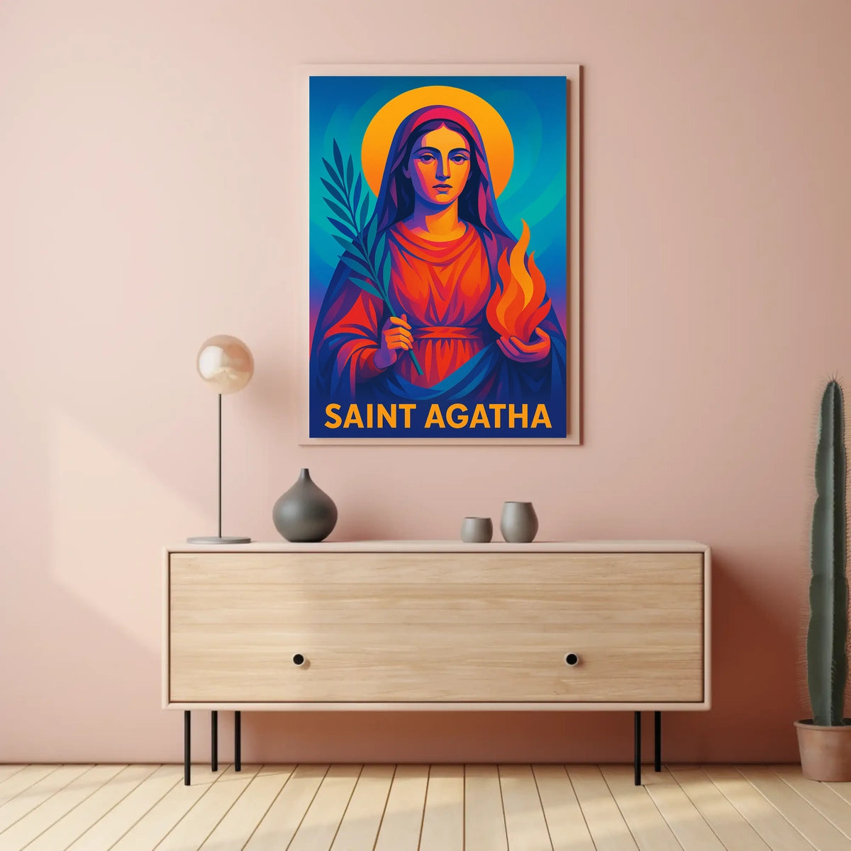 Saint Agatha Poster