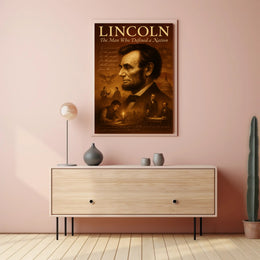 Abraham Lincoln The Man Who Defined a Nation Poster PosterGoat