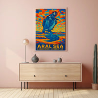 Aral Sea Kazakhstan And Uzbekistan Poster