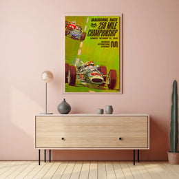 Inaugural 250 Mile Championship Race Poster