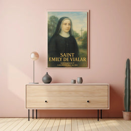 Saint Emily De Vialar Poster