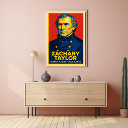 Zachary Taylor 12Th President Poster